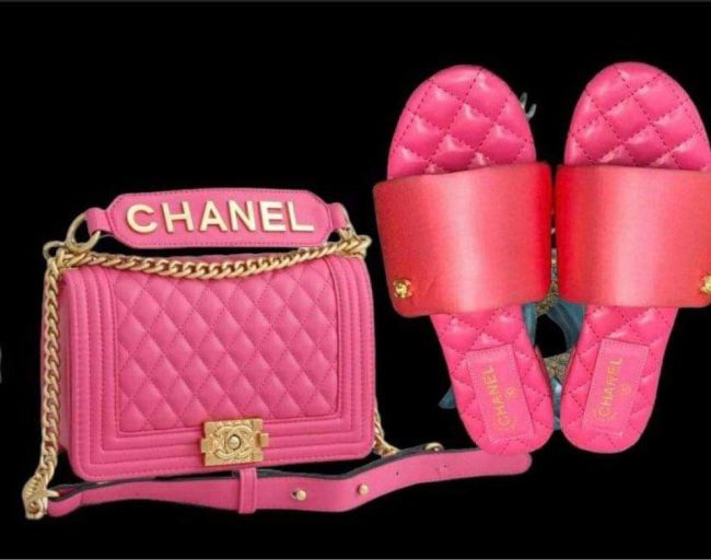 Wholesale Bag with Slippers Set #CHN