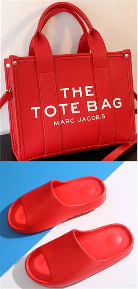 Tote Bag with Slides Set #NOO