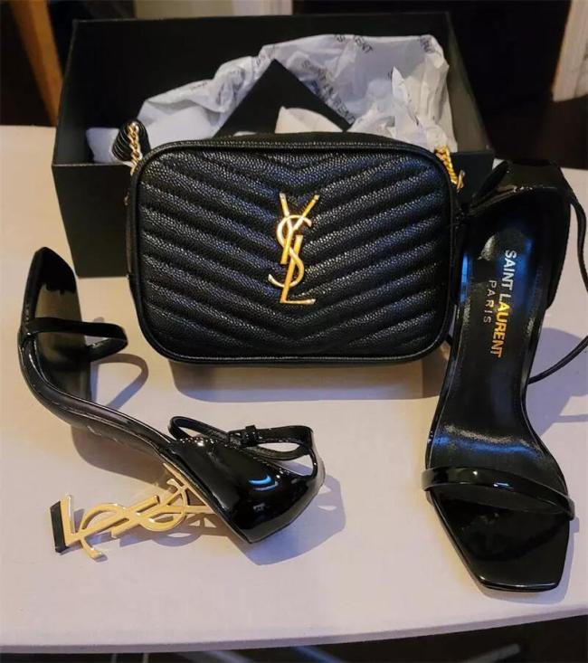 Wholesale Heels and Bag Set #YS