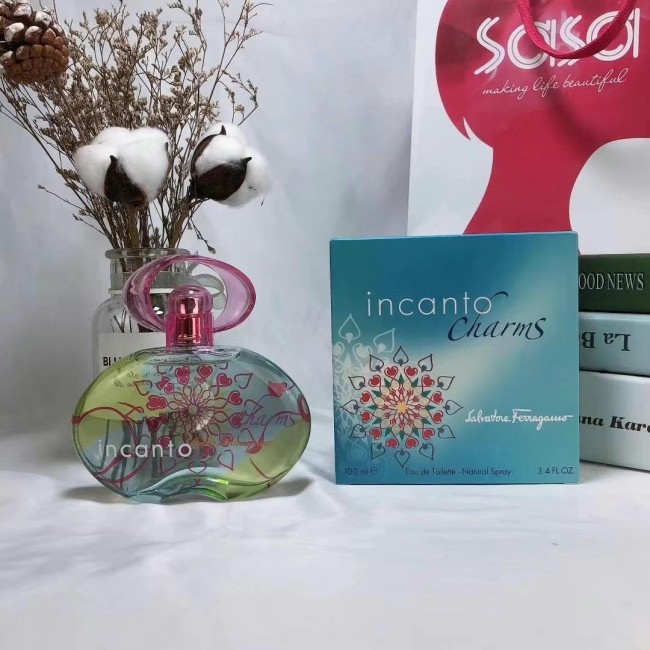 Ferragamo Perfume 100ml with Box Free USPS Shipping