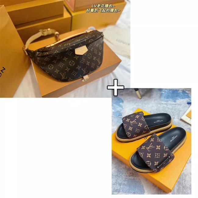 Wholesale Bag with Slipper Set Without Chain #LOV