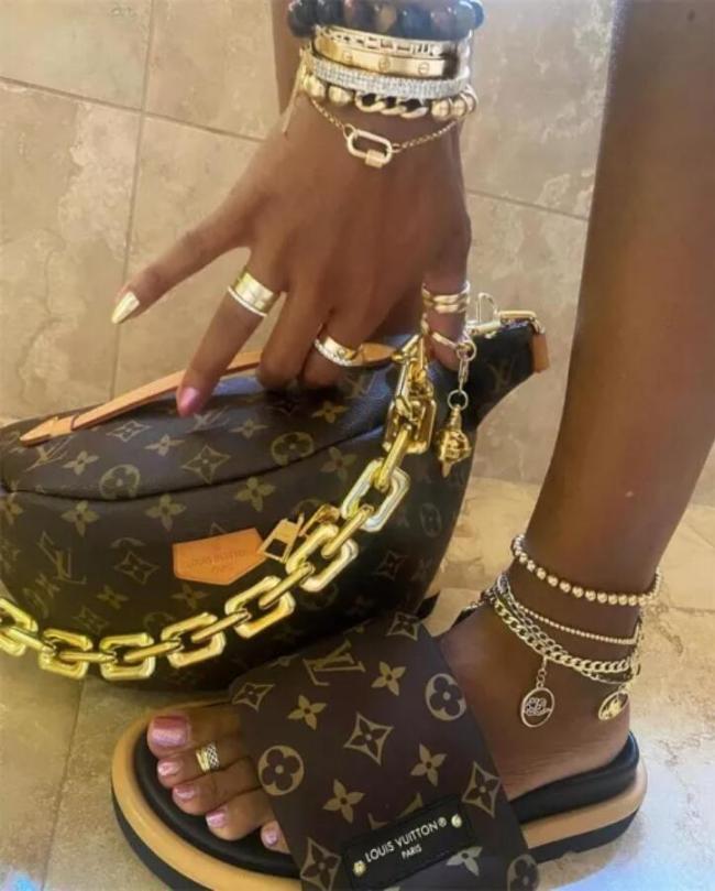 Wholesale Bag with Slipper Set Without Chain #LOV