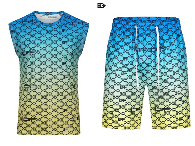 Designer Men's Shirts and Shorts Set #LOV #BUR