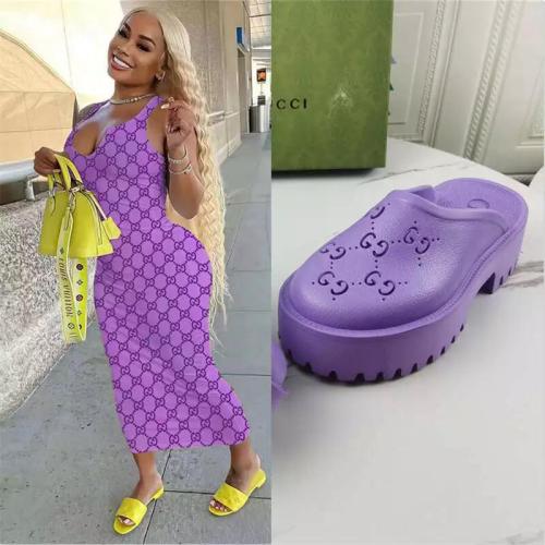 Wholesale Dress with Slippers Set #GUI