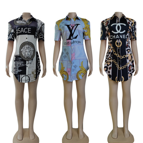 Designer Short Sleeve Shirt