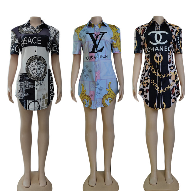 Designer Short Sleeve Shirt