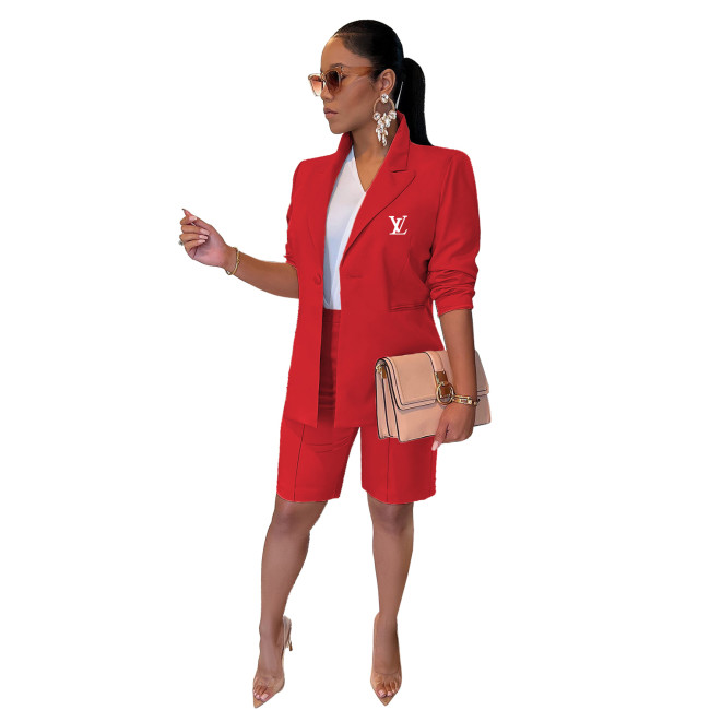 Woman Blazer 2 pcs Set #LOV