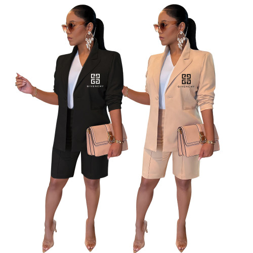 Woman Blazer 2 pcs Set #LOV
