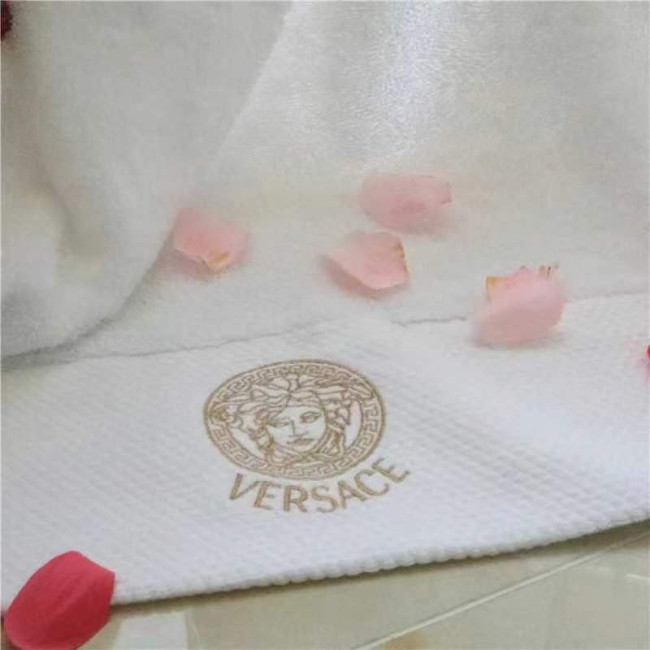 Designer Towel 3 pcs Set Cotton Material with Shopping Bags