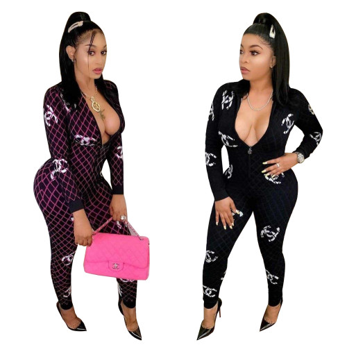 Wholesale Long Sleeve Jumpsuit #CHN
