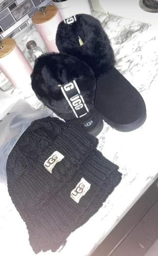 Wholesale Scarf and Boots Set #UG