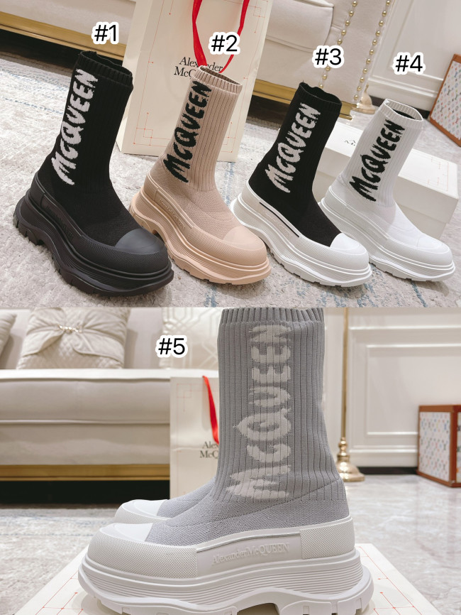 Wholesale Knit Boots with Box #MCQ