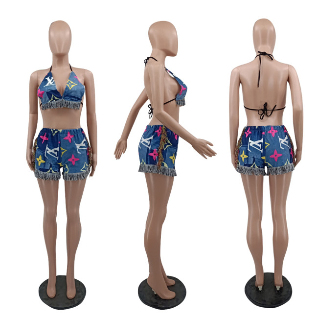 Wholesale Tassel Fluff Suit #LOV