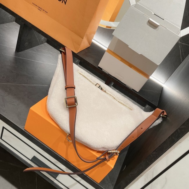 Wholesale Furry Slipper with Bag Set #LOV