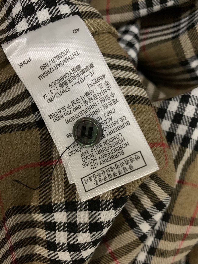 Wholesale Sanding Fabric Shirt with Tags #BUR