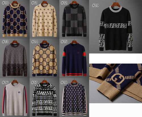 Men's Designer Wool Sweater with Tags