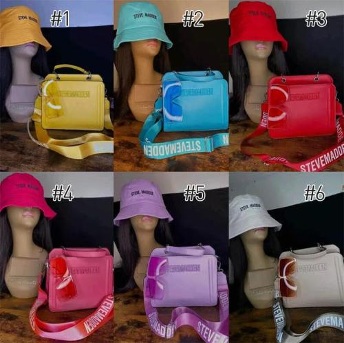 Wholesale StevenMadden Bag & Hat & Shades Set #STE