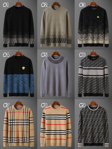 Men's Designer Wool Sweater with Tags