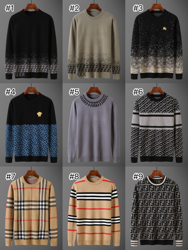 Men's Designer Wool Sweater with Tags