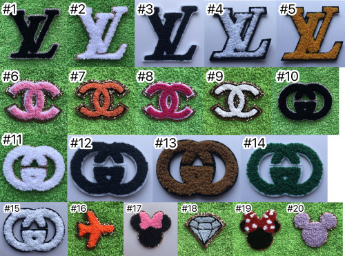 Designer Cloth Patches (Back can be pasted)