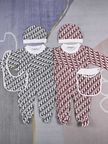 Designer Baby Bodysuit Three piece set
