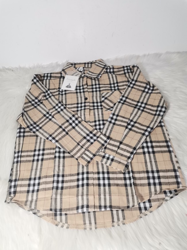 Wholesale Sanding Fabric Shirt with Tags #BUR