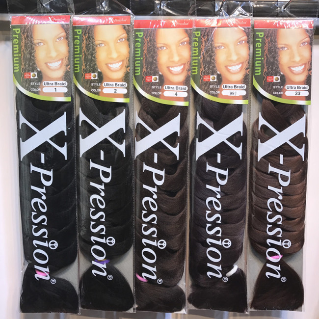 Xpression Synthetic Braid Hair 3 pcs