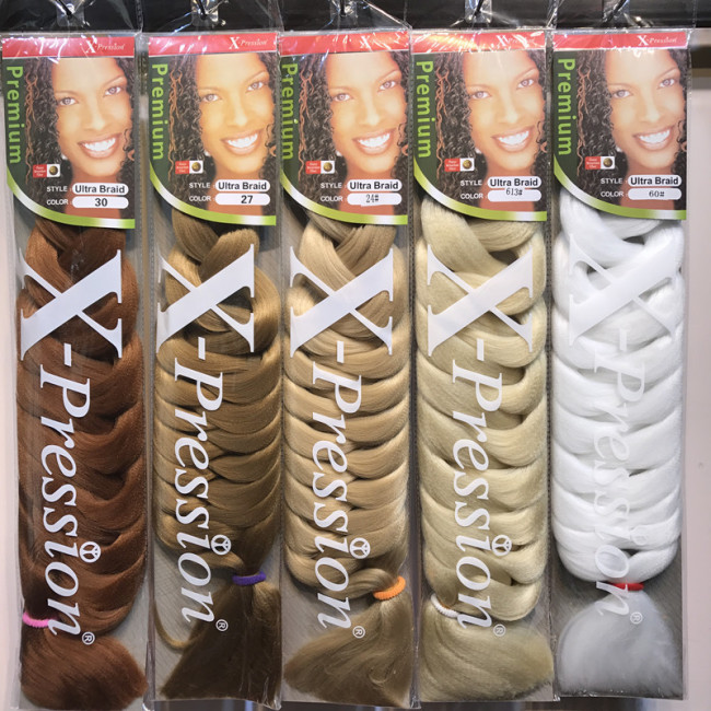 Xpression Synthetic Braid Hair 3 pcs