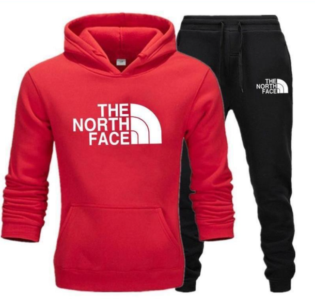 Sports 2pcs Cotton Hoodie Set
