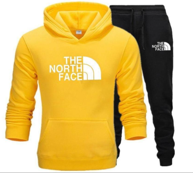 Sports 2pcs Cotton Hoodie Set
