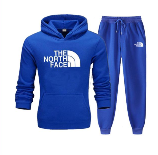 Sports 2pcs Cotton Hoodie Set