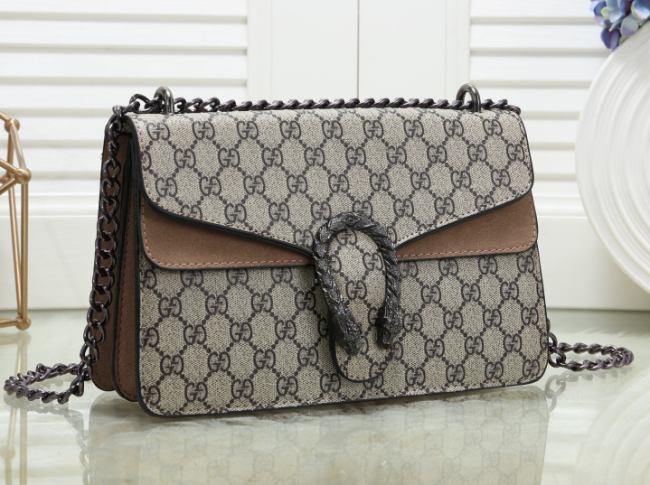 Women Fashion  Shoes with Bag Set #GUI