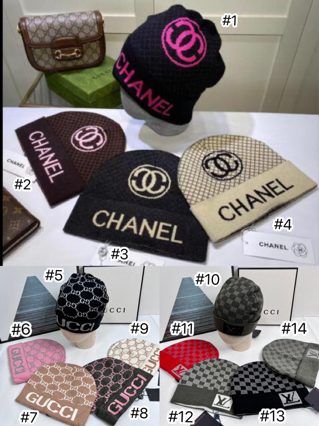 Designer Beanies #CHN #GUI #LOV