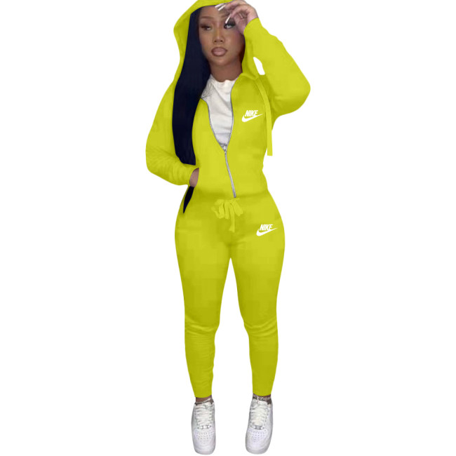 Women Sports Set with Stictched Logo with Tags #NIK