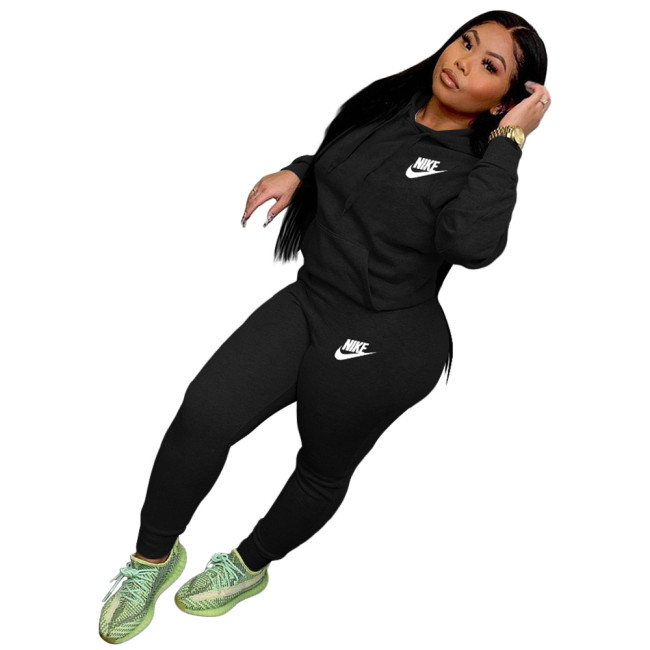 Women Sports Set with Stictched Logo with Tags #NIK