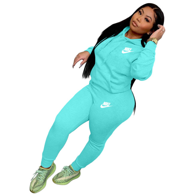 Women Sports Set with Stictched Logo with Tags #NIK