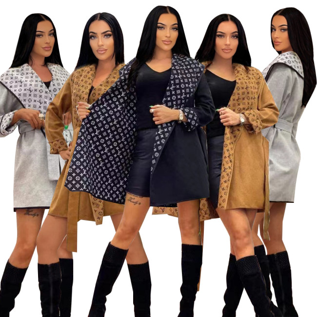 Wholesale Fashion Plus Size Coat for Women with Tags #LOV