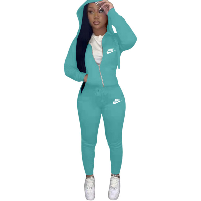 Women Sports Set with Stictched Logo with Tags #NIK