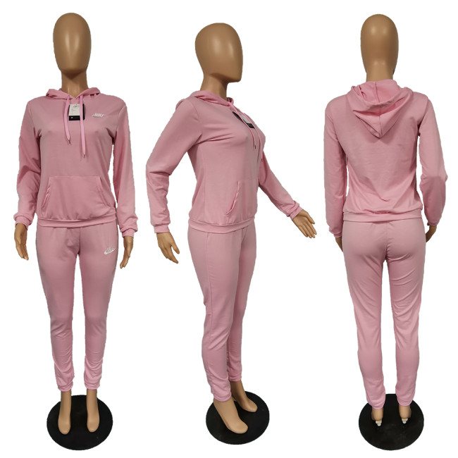 Women Sports Set with Stictched Logo with Tags #NIK