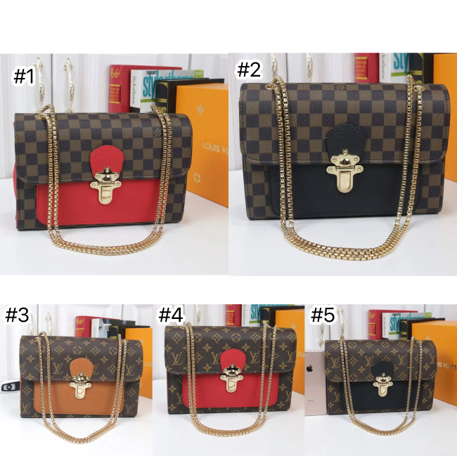 Fashion Chain Shoulder Bag No Box #LOV