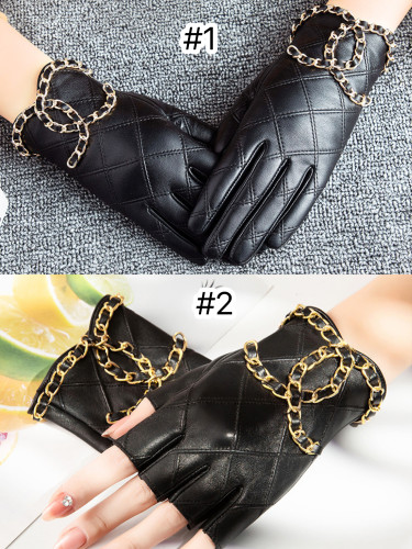 Fashion Leather Gloves #CHN