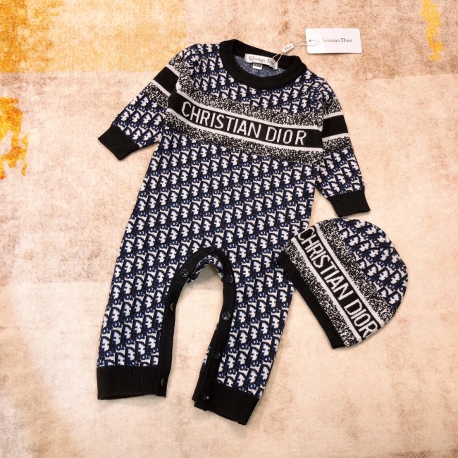 Knit Sweater Baby Jumpsuit with Tags #DIO