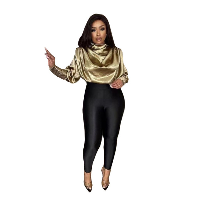 Women Elegant Silky Top