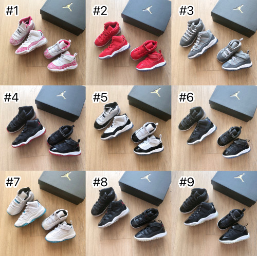 Kids GreyJordan Shoes with Box