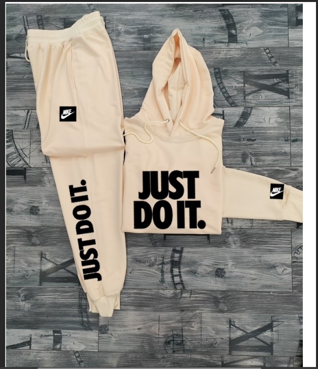 Fashion Sports Hoodie Set with Tags Cotton Material #NIK