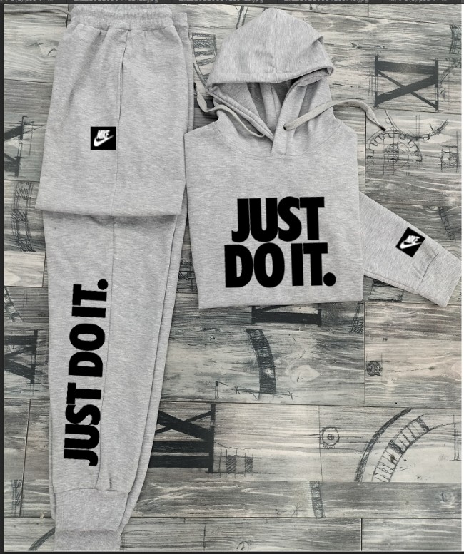 Fashion Sports Hoodie Set with Tags Cotton Material #NIK