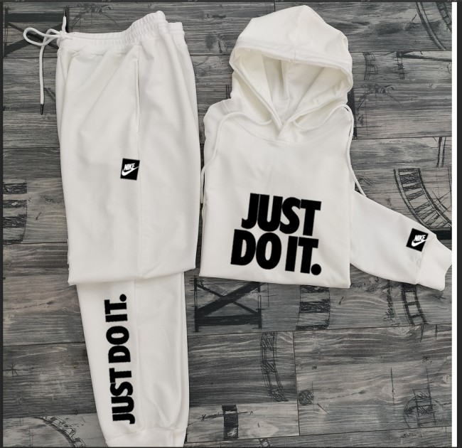Fashion Sports Hoodie Set with Tags Cotton Material #NIK