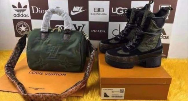 1 Set Top Quality Fashion Boot & Bag Set #LOV