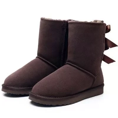 2 Bows Boots Drop Shipping with Box #UG