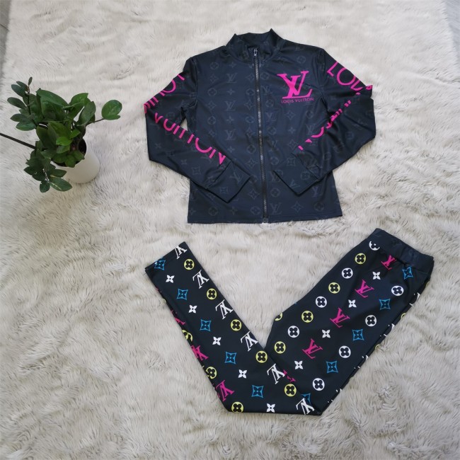 Women Fashion 2 pcs Sports Set #LOV